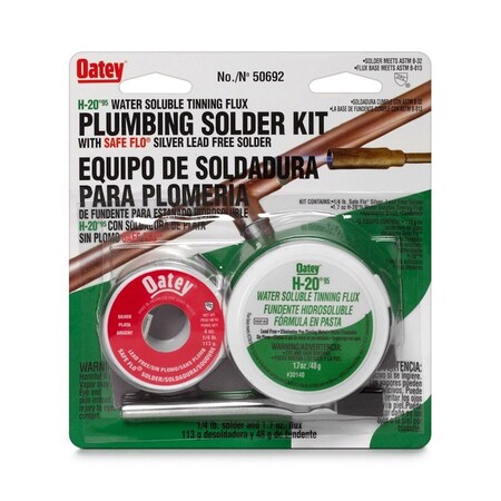 Oatey SOLDER & FLUX KIT LDFREE 50692